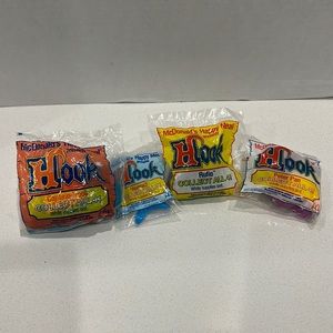 Vintage 1991 HOOK McDonald’s set in original packaging